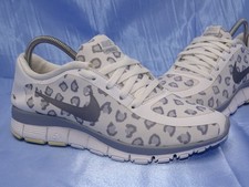 NIKE FREE 5.0 V4 WHITE LEOPARD