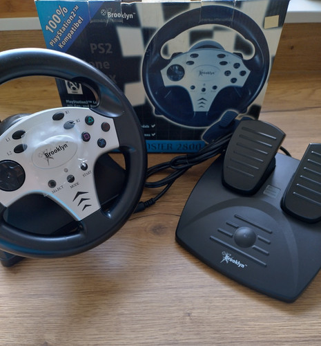 Ps2 lenkrad racing - ps2,