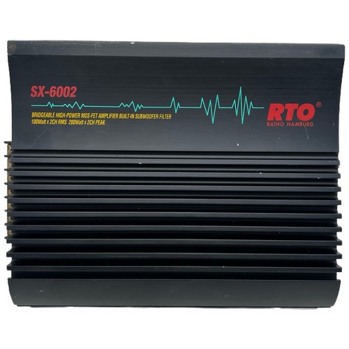 Rto 6002 kanal car - rto, sx-6002