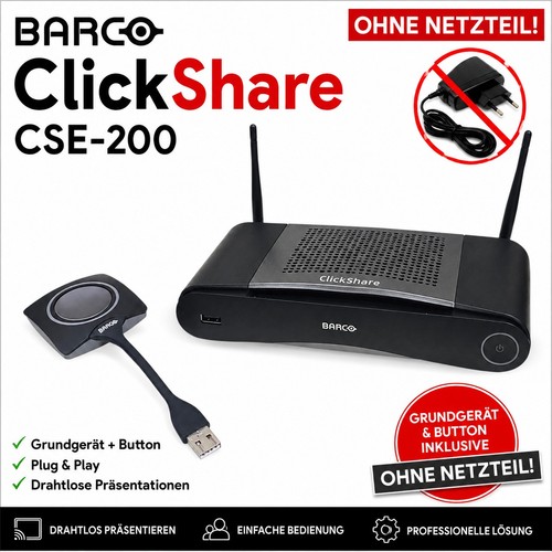 Barco clickshare cse 200 share - barco, cse-200