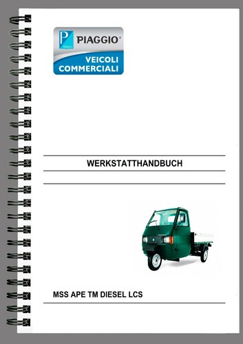 Piaggio ape diesel - piaggio,