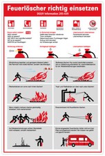 Aufkleber Sicherheitsaushang