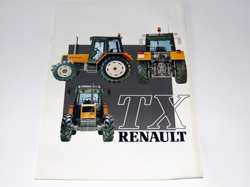 Renault traktor prospekt - renault, tx