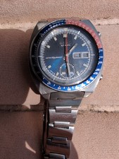 Rare Original Seiko 6139-6009 Chronograph - 1970/6 Mit Revision 