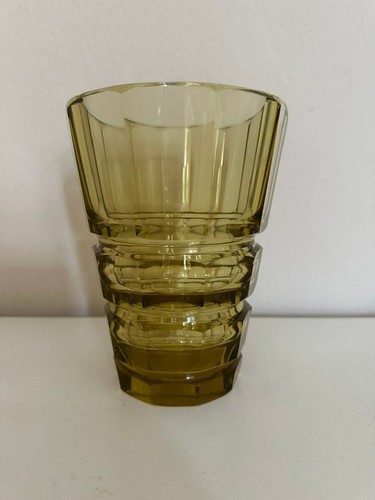 Art deco kristallvase - art,