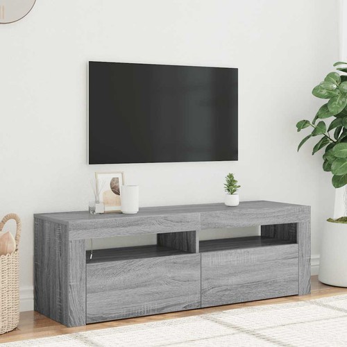 Schrank mit led - tv, led-leuchten