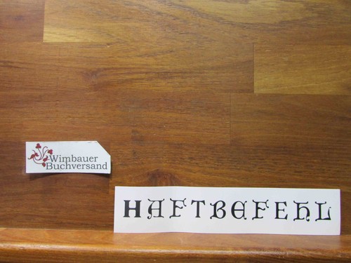 Original-Aufkleber