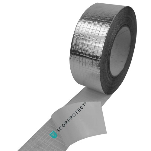 Alu klebeband mit glasgelege - mit,