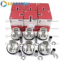 6x Kolben-Ringe Set MAHLE