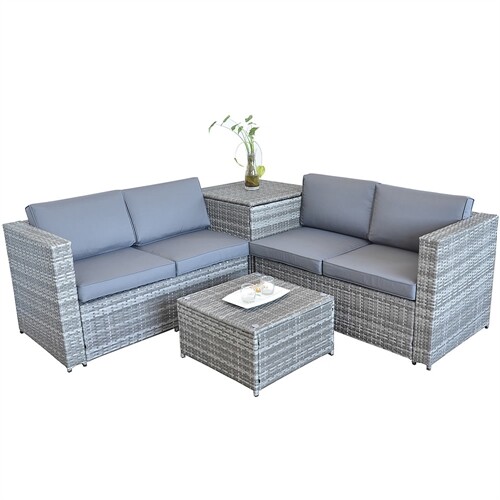 Gartenmöbel sitzgruppe sofa - gartenmöbel,