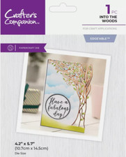 Ecke Edge' Ables Stanzformen ''In die Wald'' von Crafter's Companion