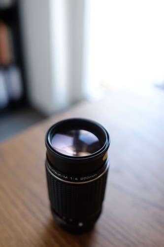 Smc pentax 200mm - pentax-m, 1:4