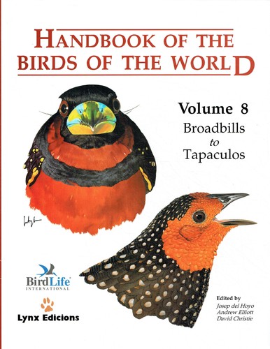Handbook the birds - handbook, of