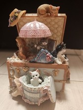 Cat Music Box Katzen Spieluhr
