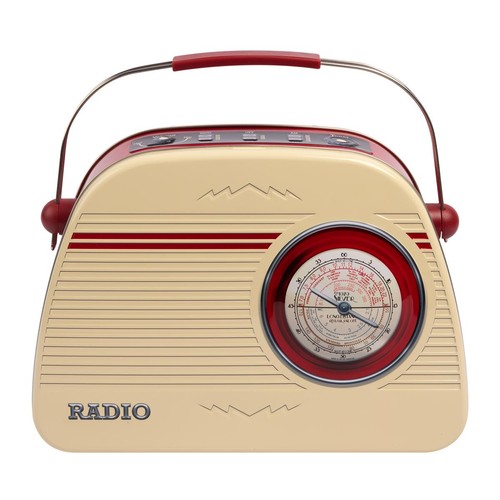 Blechdose retro stil radio - blechdose, retro-stil