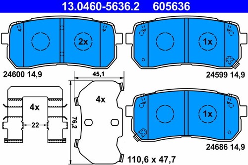 Ate 0460 5636 - ate, 13.0460-5636.2