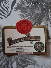 Prazdroj Bieretikett Pilsen  1968 Nationales Unternehmen Tschechoslowakei 