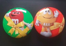 2 x Blechdose rund m&m Schokolade Mars Chocolate Bonbon Candy 19cm Durchmesser