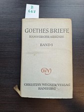 Goethes Werke Hamburger