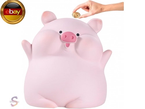 Sparschwein kawaii kunststoff - sparschwein,,
