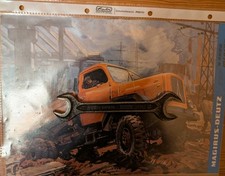 Prospekt MAGIRUS-DEUTZ KIPPER 'TYP A 4500 MERCUR' ,  Original 50 er Jahre, LKW
