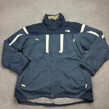 North Face Jacke Erwachsene X Large Blau 3-in-1 Hyvent Thermo Bomber Mantel...