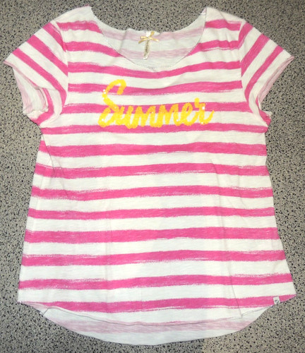 Damen shirt pink - damen, pink/weiß