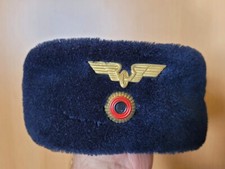 DDR DEUTSCHE REICHSBAHN WINTERMÜTZE FELLMÜTZE GRÖSSE  55