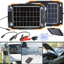 revolt Bifaziales Solar-Ladegerät für Kfz-/Wohnmobil-Batterien, 12 V, 13 Watt