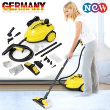 Profi 2000W Dampfreiniger Reinigungsmaschine mit 13 Zubehör 1,8L Tank Dampfbesen