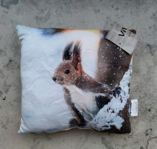 Eichhörnchen kissen winter - eichhörnchen,