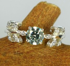 Grün Diamant Solitaire 1.34