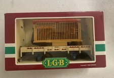 LGB-Lehmann Spur G Nr.4038 Zirkus-Niederboard-Flachwaggon mit OVP gebraucht
