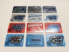 12 x Fahrchip Karussell TAIGA