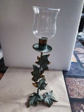 Kerzenstânder Messing Efeu