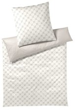 JOOP! Bettwäsche Cornflower Double 4083, Farbe Light Cream 77, 135x200cm
