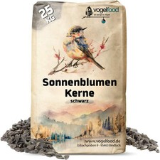 25kg Sonnenblumenkerne schwarz