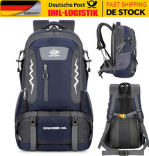 60L Herren Damen Rucksack