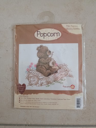 Kreuzstichbild popcorn the - kreuzstichbild,,