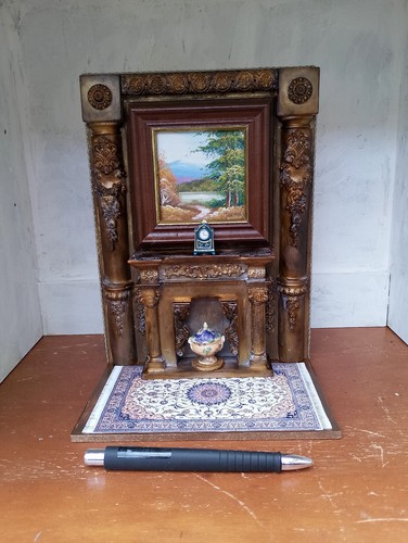 Kamin miniatur puppenhaus - 1:12,