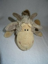 NICI Ziegenbock Gustav  liegend ca. 33 cm lang mit Bart   (2)