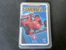 Quartett Spielkarten Kartenspiel Formel 1 Rennwagen