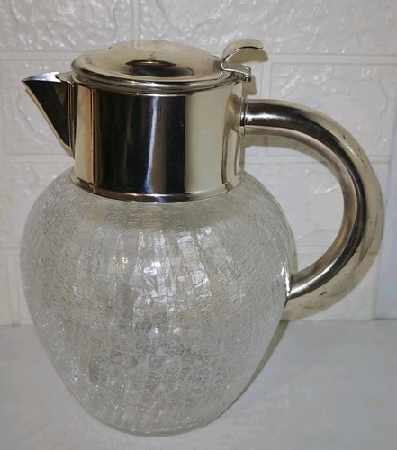 Vintage wasserkaraffe eisglas - vintage,