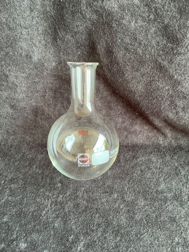 Schott glas duran - glas, rundkolben