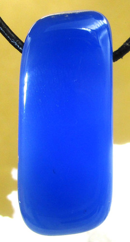 Achat blau gefärbt - blau,