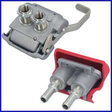 Duo Matic Schnellkupplung Set Kupplungskopf LKW Zugmaschine Anhänger Auflieger