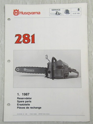 Husqvarna 281 kettensäge - husqvarna,