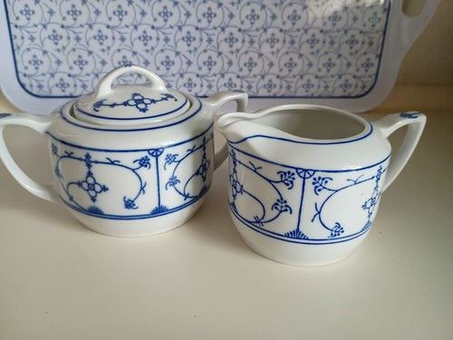 Indisch blau zuckerdose - blau,