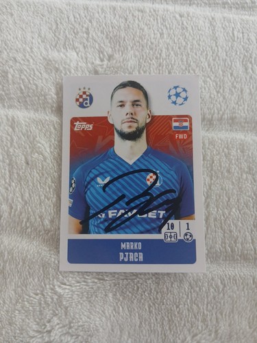 Topps sticker signiert marko - topps,