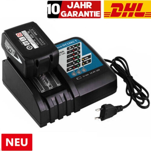 Ladegerät dc18ra akku - ladegerät,